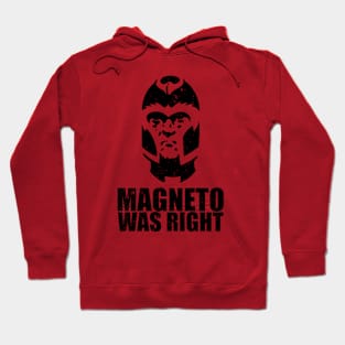 MAGNETO WAS RIGHT // Distressed Hoodie